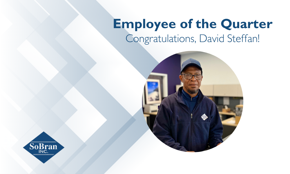 Featured image for “Employee of the Quarter: David Steffan”