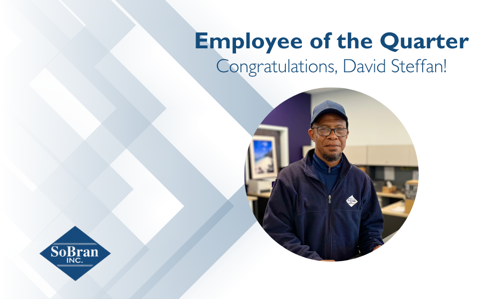 Featured image for “Employee of the Quarter: David Steffan (January – March 2024)”